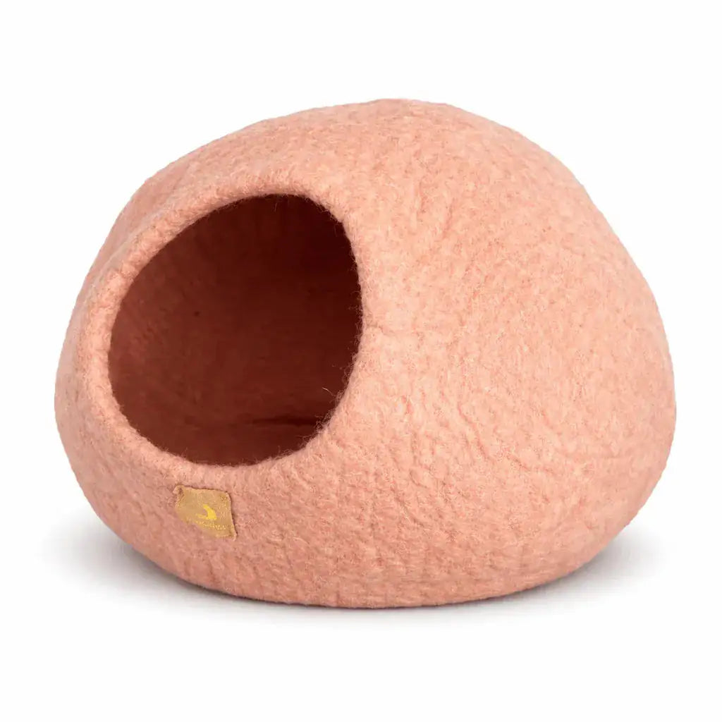 WoolNest Premium - handgemaakte wollen kattenmand